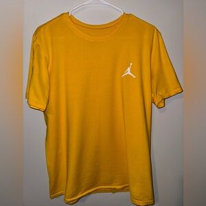 Yellow Jordan shirt